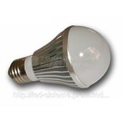Светодиодная лампа LED-E27 5 PLT 5W 220V BULB, 5 Вт-500 Lm. фото