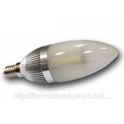 Светодиодная лампа LED-E14 33 SLT5050 5W 220V CANDLE - 5 Вт, 450-480 Lm. фотография