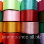 Атласная лента - 5 см 1рул - 27м 2 фото