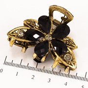 Краб (5 см.) бронзовый с цветными камнями 213276(13) фото