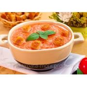 Холодный томатный суп фото
