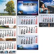 Изготовление квартальных календарей фото