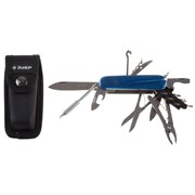 ЗУБР Нож ЗУБР складной многофункциональный 17 в 1, ЭКСПЕРТ 47787 фото