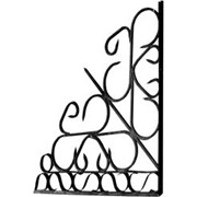 Ограда художественная металлическая фото