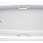 Стальная ванна BLB Universal HG B55H 150х75 (с отверстиями под ручки) (1500x750x410)
