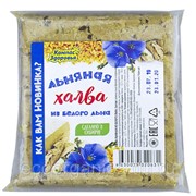 Халва льняная из белого льна, 250 г, марка “Компас Здоровья“ фото