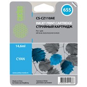 Картридж струйный CACTUS (CS-CZ110AE) для HP Deskjet I3525/5525/4515/4525, голубой, 14,6 мл фото