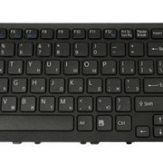Клавиатура для ноутбука Sony Vaio VPC-EH Series black frame, black key TGT-354R фото