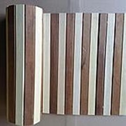 Деревянный коврик для сауны 500x2000мм, комбинированный абаши фото