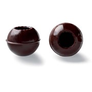 Трюфельные капсулы (сферы) из темного шоколада Callebaut фото