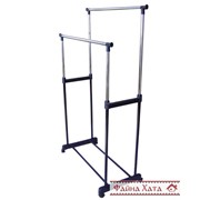 НОВАЯ Напольная вешалка - стойка для одежды, двойная фото