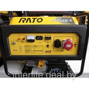 Бензиновый Электрогенератор RATO R6000D-T 6,5 кВт фото