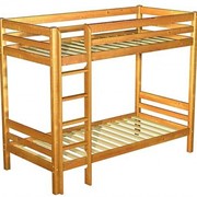 Кровать двухяруская деревянная для детей и взрослых