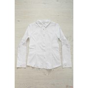 Блуза для девочки с вышивкой Puledro Р16-48(7028) Ч фото