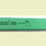 Пилочки для исскуственных ногтей, Полировщики и шлифовщики, Полировщики и шлифовщики, зелёный полировщик прямоугольной формы "Salon"