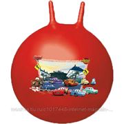 Babysuper Мяч-попрыгун John Тачки с наклейками для детей от 3 лет, 45-50 см фото
