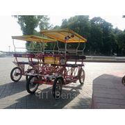 Четырехместный велосипед фото