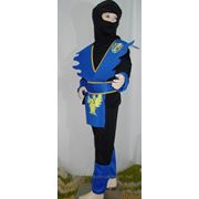 Прокат карнавального костюма “Ниньзя синий“ фото