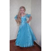 Бальное платье "Виктория" голубое
