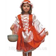 Детский карнавальный костюм “Красная шапочка“ фото