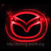 LED Логотип Mazda (красный) фото