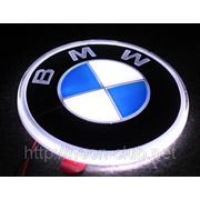 Горящая задняя эмблема BMW | БМВ фото