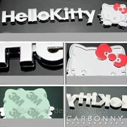 Логотип на авто “HELLO KITTY“ фото