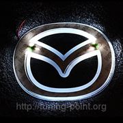 LED Логотип Mazda (белый) фото