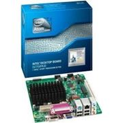 МВ Intel D2700MUD Atom™ Mini-ITX DualCore D2700(2.13GHz), Mini-ITX, 2*DDR3 SODIMM, DVI, VGA, PCI, Audio, GbLAN, LPT, PS/2, Passive thermal solution фото