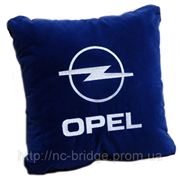 Автомобильная подушка OPEL (35х35см) фото