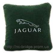 Автомобильная подушка JAGUAR (35х35см) фото