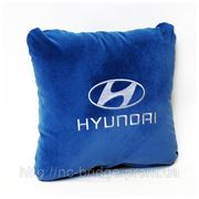 Автомобильная подушка HYUNDAI (35х35см) фото
