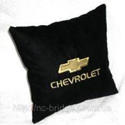 Автомобильная подушка CHEVROLET (35х35см) фотография