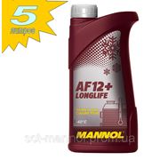 Антифриз Mannol AF12+ -40°C красный (5л) фото