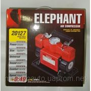 Компрессор автомобильный марки ELEPHANT КА-20127 150psi/30Amp/60л/клеммы/2 цилиндра фотография