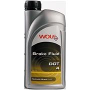 Тормозная жидкость Wolf Brake Fluid DOT 4 фото