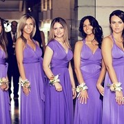 Платье-трансформер для подружки невесты фото