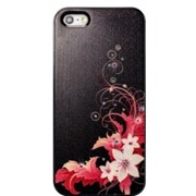 Чехлы для iPhone 5/5s Star5 Graceful Luxury Rhinestone Case Shell для iPhone 5/5s - Lily Flowers фото
