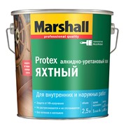 Лак для яхт полуматовый Marshall Protex (2,5л)