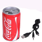 Портативная MP3 колонка от USB FM Coca-Cola фото