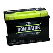 Автомобильный аккумулятор Dominator 6CT-75Az фото