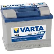 Аккумулятор 60Ah-12v VARTA BD(D43) (242х175х190),L,EN540 фотография