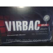 Аккумулятор A-Mega VIRBAC (60 Ah) 450 А фото