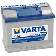 Аккумулятор 60Ah-12v VARTA BD(D24) (242х175х190),R,EN540 фото