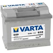 Аккумулятор 63Ah-12v VARTA SD(D39) (242x175x190),L,EN610 фотография