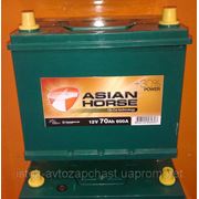 Аккумулятор Asian Horse 70 Ah (6СТ-70) фото