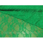 Гипюр - стрейч (зеленый) (арт. 1058) фото