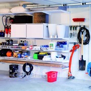 Система стеллажей для гаража или кладовки фото
