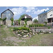 УКРЕПЛЕНИЕ БЕРЕГОВ в районах коттеджной застройки. фото