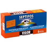 Биопорошок Септифос Вигор - 0,150 грм для туалетов и выгребных ям. фото
